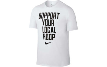 Support Your Local Hoop Graphic T-Shirt